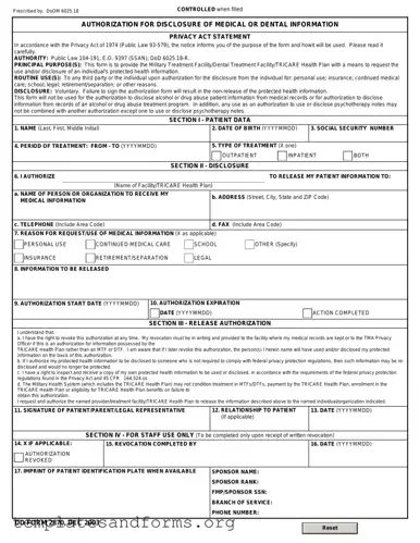 Fill in a Valid DD 2870 Form