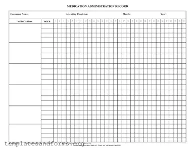 Fill in a Valid Medication Administration Record Sheet Form