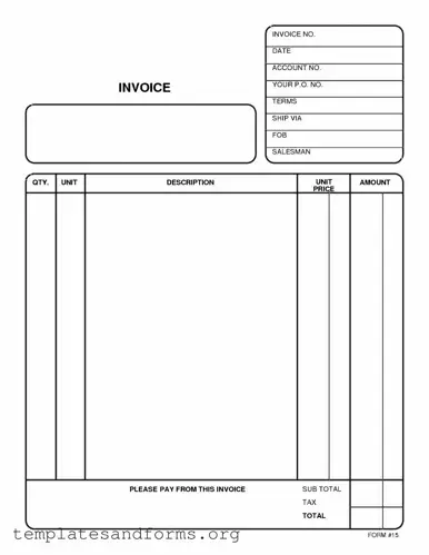Fill in a Valid Free And Invoice Pdf Form